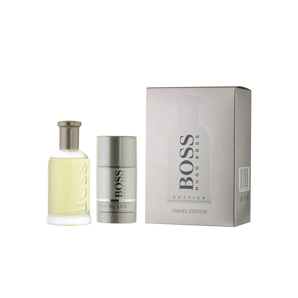 Estuche Hugo Boss Bottled EDT 100 ml para Hombre (2 piezas)