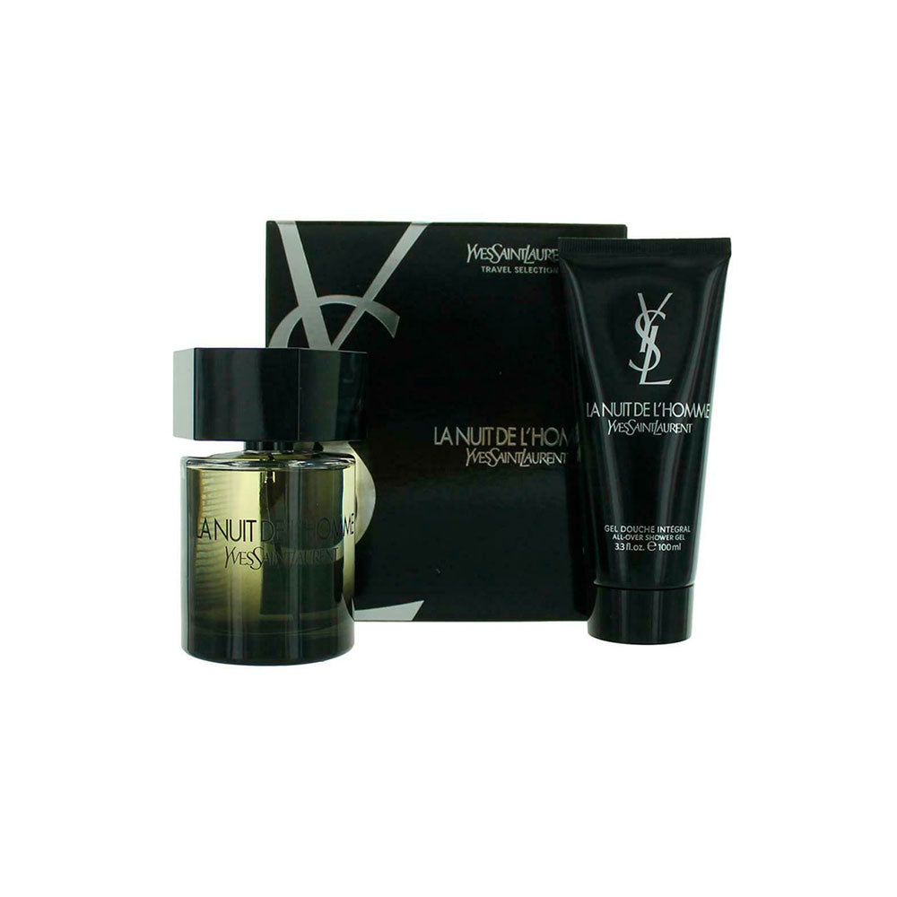 Estuche Yves Saint Laurent La Nuit EDT 100 ml para Hombre (2 piezas)