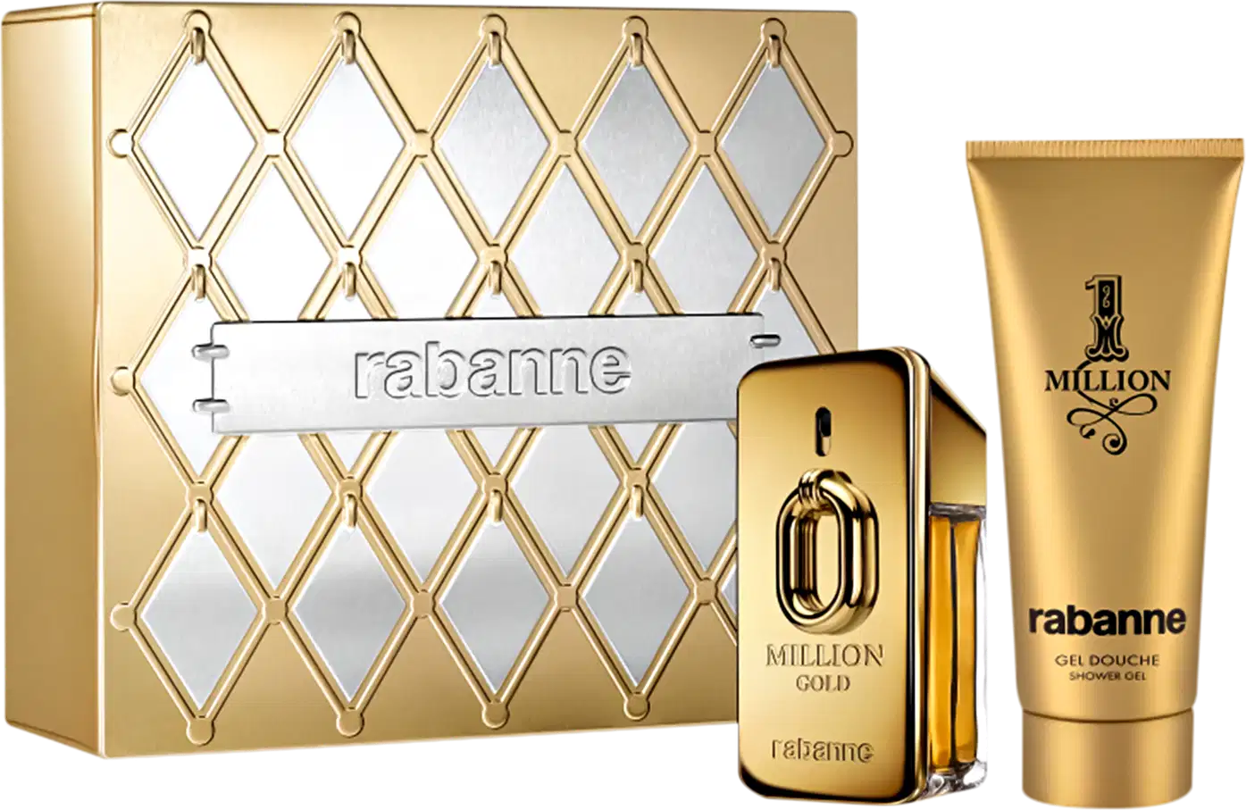 Estuche Paco Rabanne One Million Gold Intense EDP 50 ml para Hombre (2 piezas)