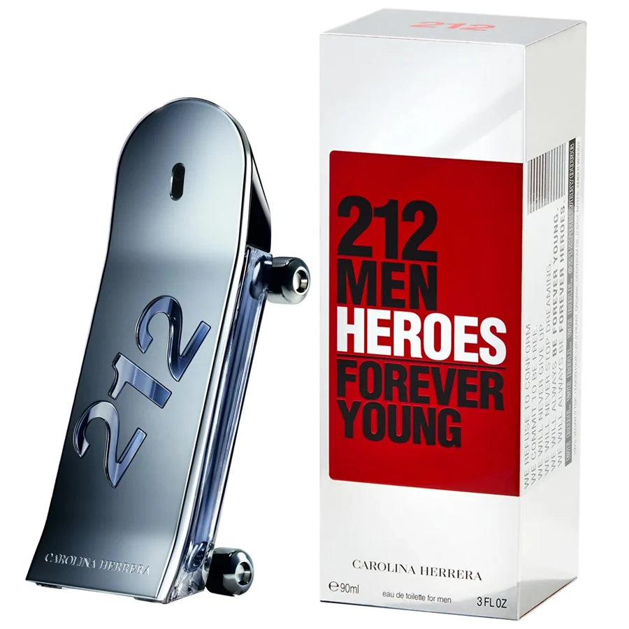 CAROLINA HERRERA 212 HEROES EDT / H 3.0 OZ
