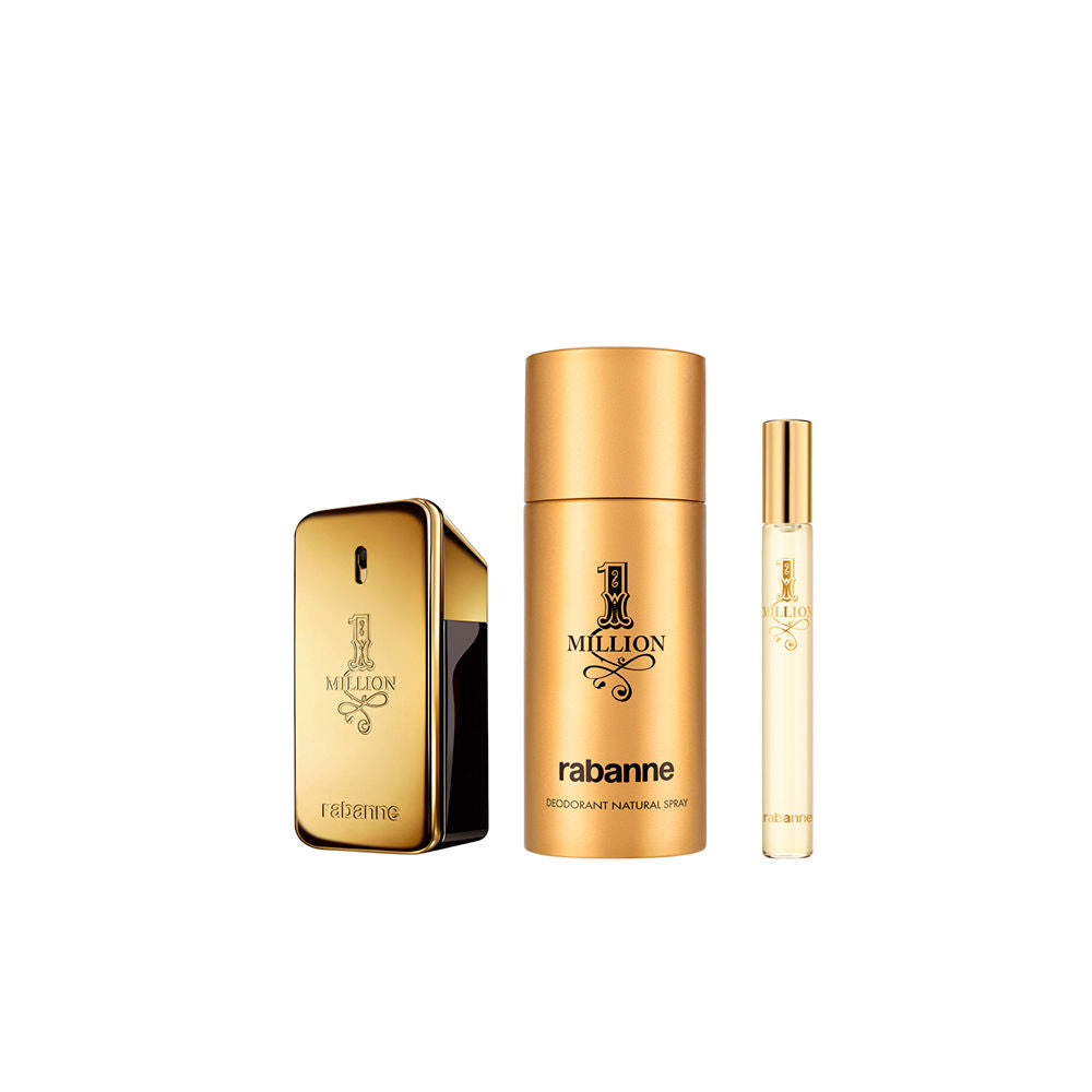 Estuche Paco Rabanne One Million EDT 50 ml para Hombre (3 piezas)
