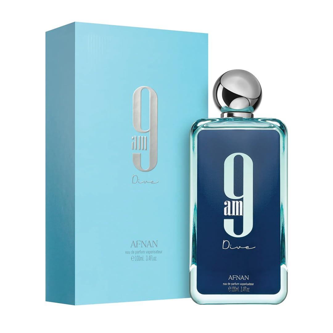 AFNAN 9 AM DIVE EDP / UNI 3.4 OZ