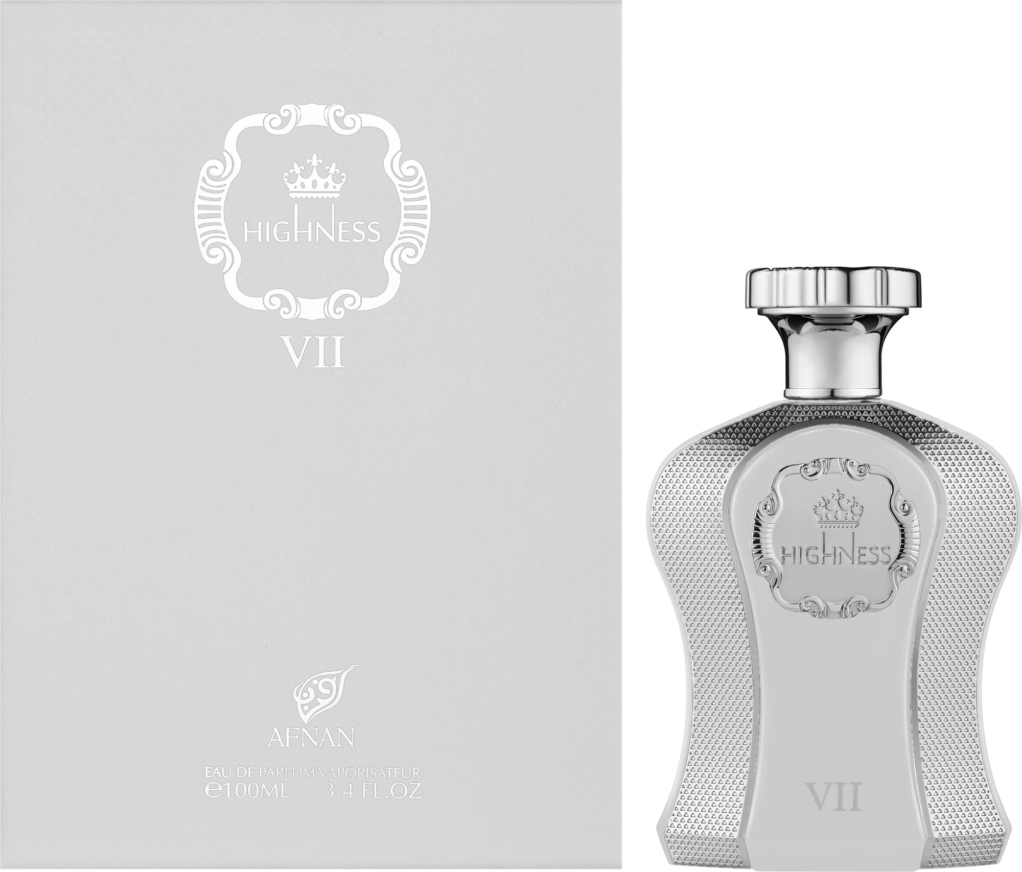AFNAN HIGHNESS WHITE VII EDP / H 3.4 OZ