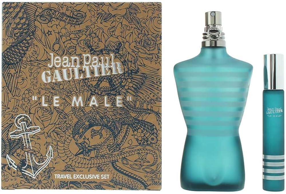 Estuche Jean Paul Gaultier Le Male EDT 125 ml para Hombre (2 piezas)