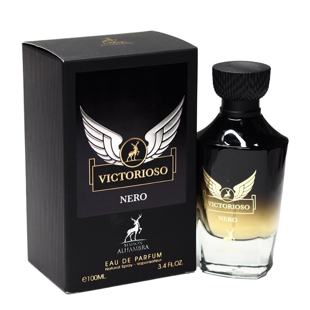 LATTAFA MAISON ALHAMBRA VICTORIOSO NERO EDP / H 3.4 OZ