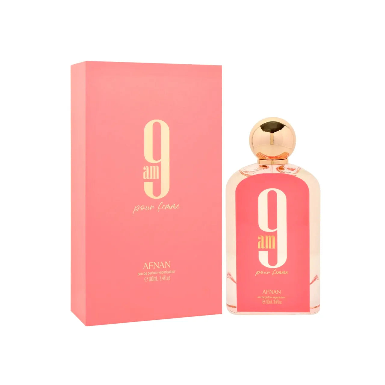 AFNAN 9 AM POUR FEMME EDP / D 3.4 OZ