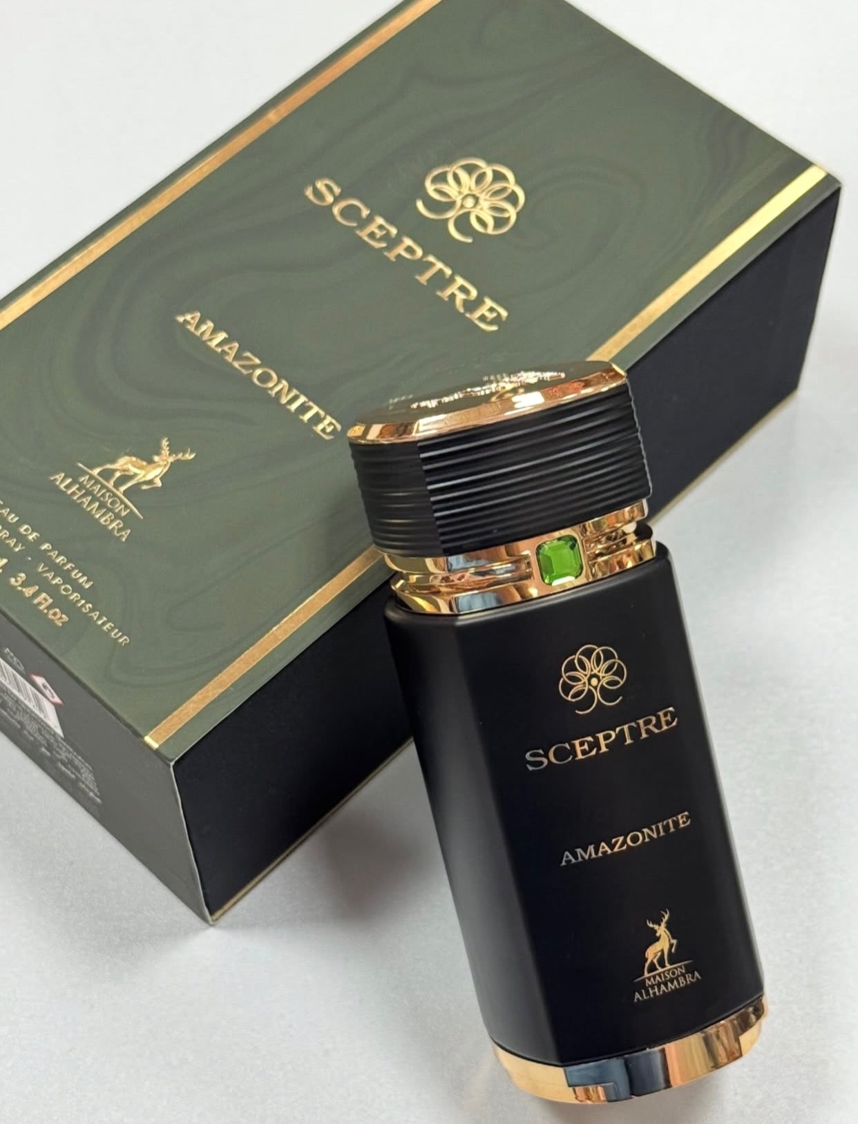 LATTAFA MAISON ALHAMBRA SCEPTRE AMAZONITE EDP / UNI 3.4 OZ