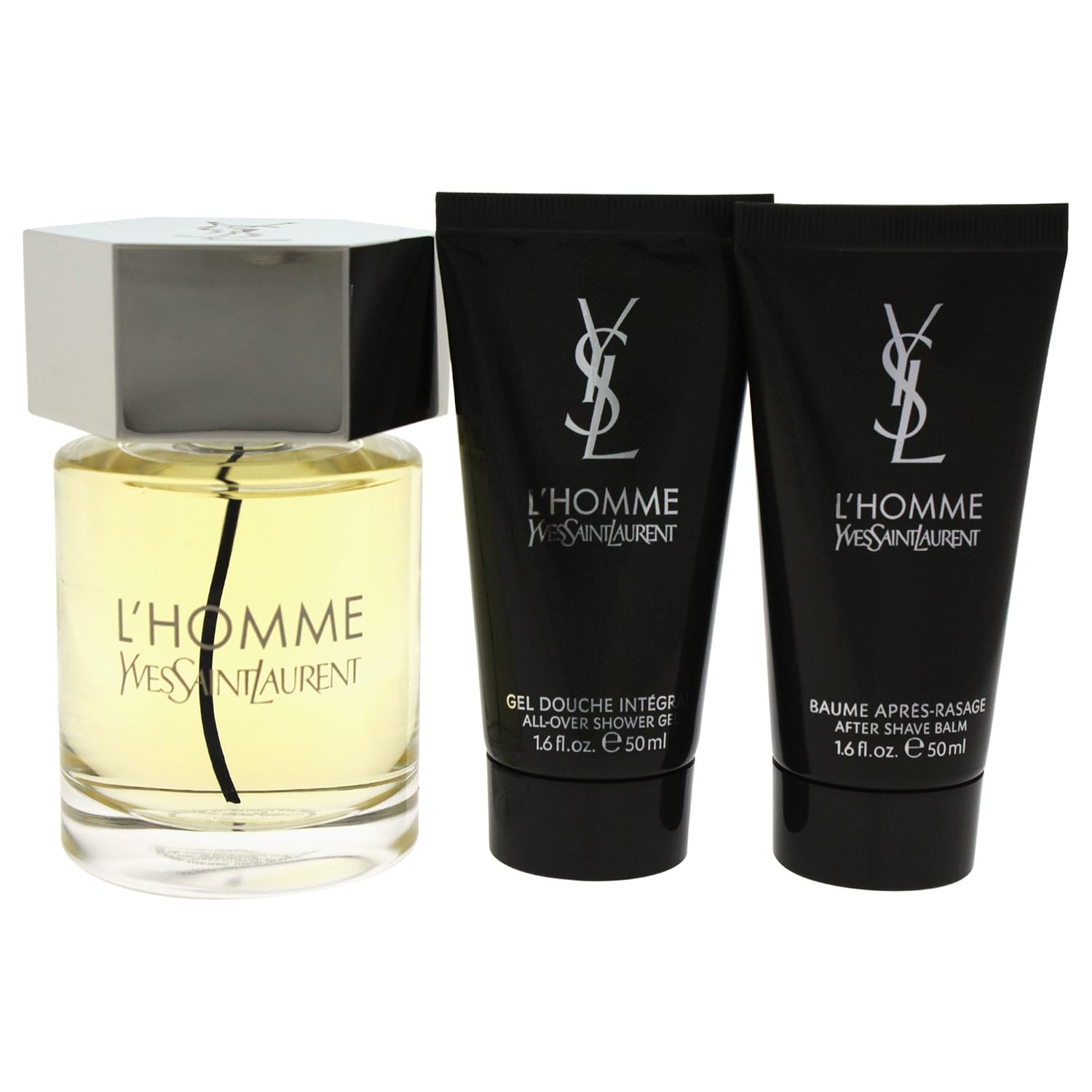 Estuche Yves Saint Laurent L'Homme EDT para Hombre (3 piezas)