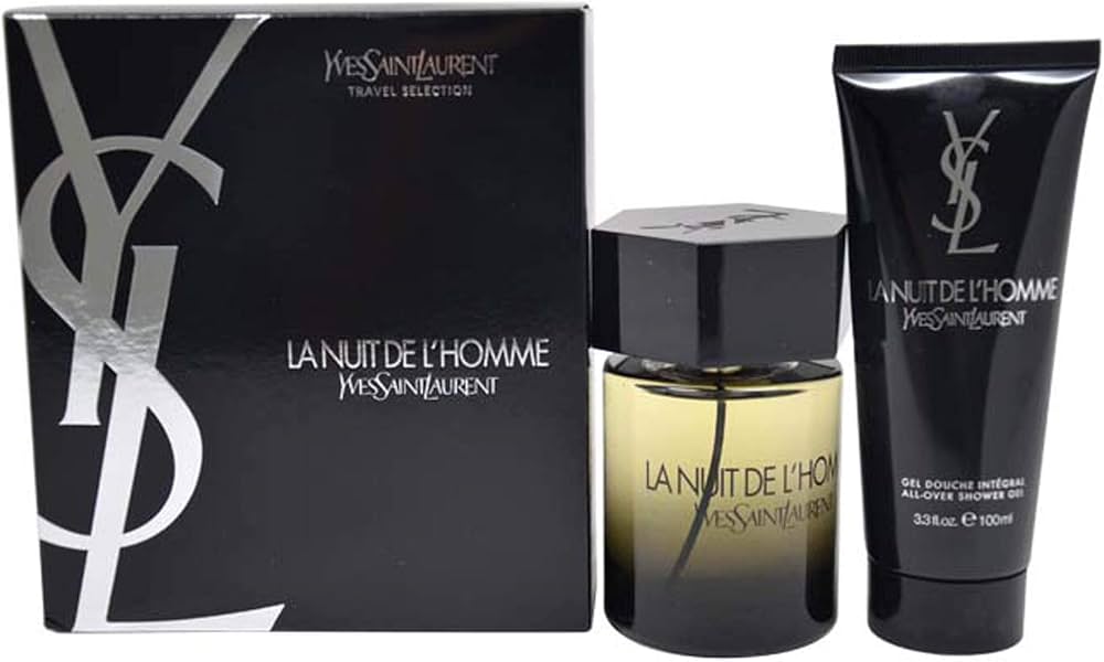 Estuche Yves Saint Laurent L'Homme EDT 100 ml para Hombre (2 piezas)