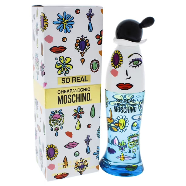 MOSCHINO SO REAL EDT / D 3.4 OZ