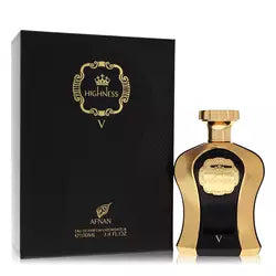 AFNAN HIGHTNESS BLACK V EDP / D 3.4 OZ