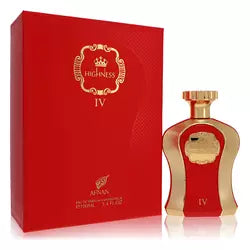 AFNAN HIGHNESS IX ROJO EDP / D 3.4 OZ