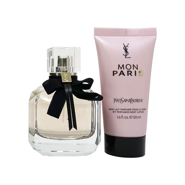 Estuche Yves Saint Laurent Mon Paris EDP 50 ml para Mujer (2 piezas)