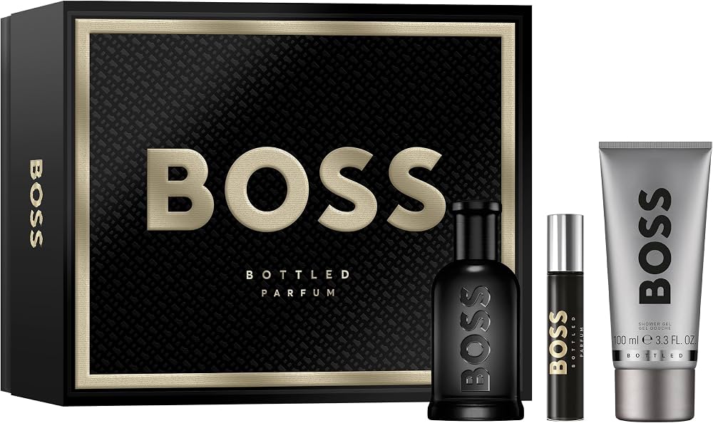 Estuche Hugo Boss Bottled EDP 100 ml para Hombre (3 piezas)