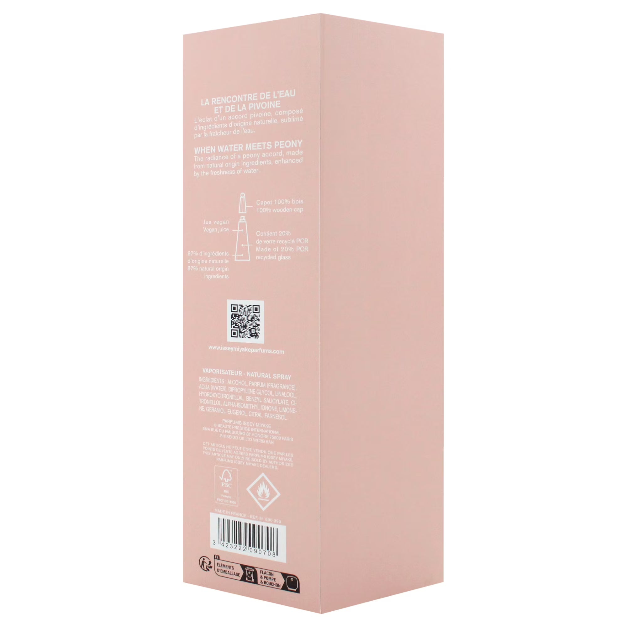 ISSEY MIYAKE PIVONE PEONY EDT INTENSE / D 3.3 OZ