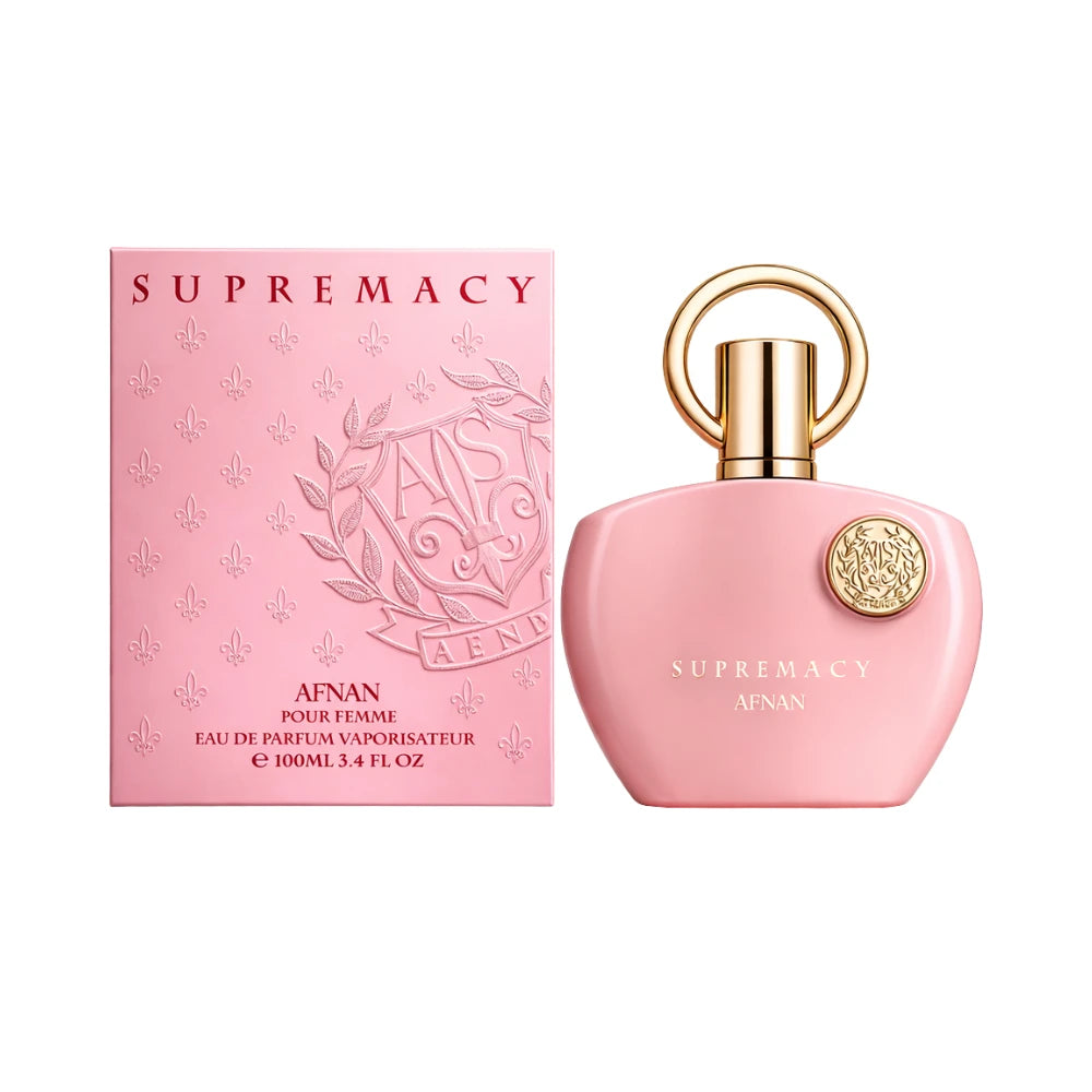 AFNAN SUPREMACY PINK EDP / D 3.4 OZ