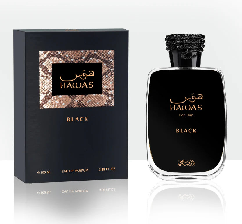 RASSASI HAWAS BLACK EDP / H 3.3 OZ