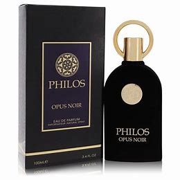 LATTAFA MAISON ALHAMBRA PHILOS OPUS NOIR EDP / UNI 3.4 OZ