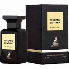 LATTAFA MAISON ALHAMBRA TOSCANO LEATHER EDP / H 3.4 OZ