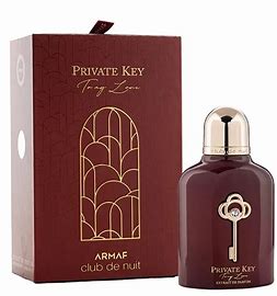 ARMAF PRIVATE KEY LOVE EDP / UNI 3.4 OZ