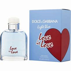 DOLCE & GABBANA LIGHT BLUE LOVE IS LOVE EDT / D 3.4 OZ
