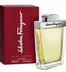 SALVATORE FERRAGAMO POUR HOMME CAJA VINO EDT / H 3.4 OZ