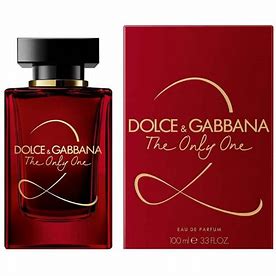 DOLCE & GABBANA THE ONLY ONE 2 CAJA ROJA EDP / D 3.4 OZ