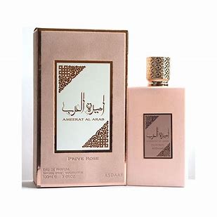 ASDAAF AMEERAT AL ARAB ROSE EDP / D 3.4 OZ