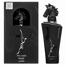 LATTAFA MAAHIR BLACK EDP / H 3.4 OZ