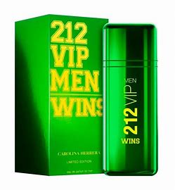 CAROLINA HERRERA 212 VIP MEN WINS EDP / H 3.4 OZ