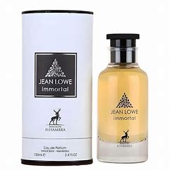 LATTAFA MAISON ALHAMBRA JEAN LOWE IMMORTAL EDP / H 3.4 OZ