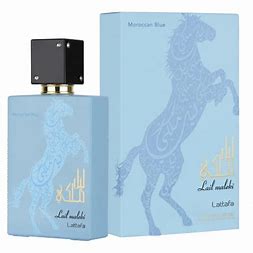 LATTAFA LAIL MALEKI MOROCCAN BLUE EDP / H 3.4 OZ