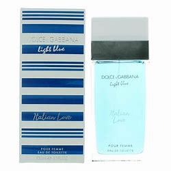 DOLCE & GABANNA LIGHT BLUE ITALIAN LOVE EDT / D 3.3 OZ