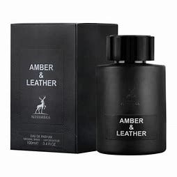 LATTAFA MAISON ALHAMBRA AMBER & LEATHER EDP / H 3.4 OZ