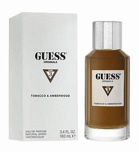 GUESS TOBACCO & AMBERWOOD EDP / UNI 3.4 OZ