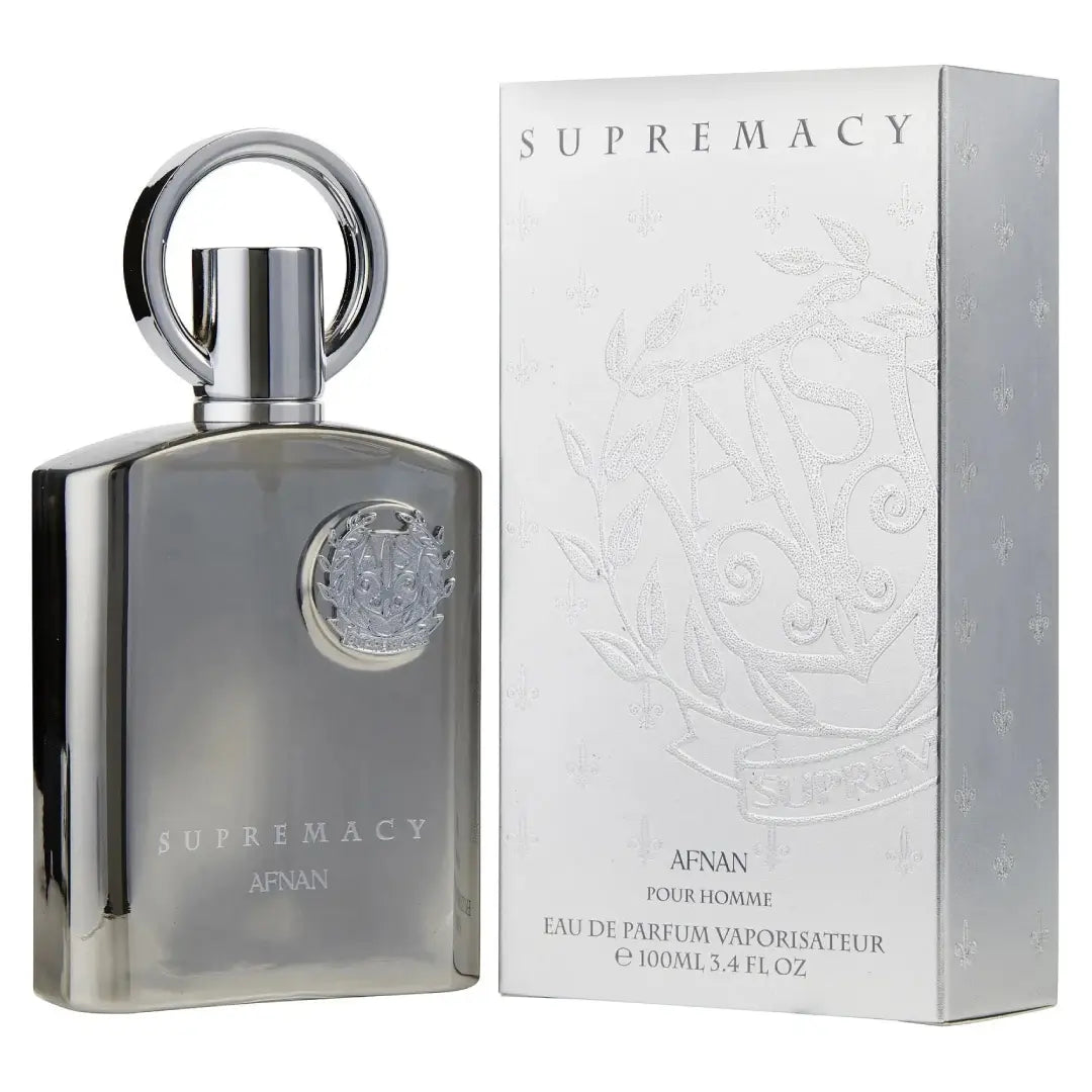 AFNAN SUPREMACY SILVER EDP / H 3.4 OZ