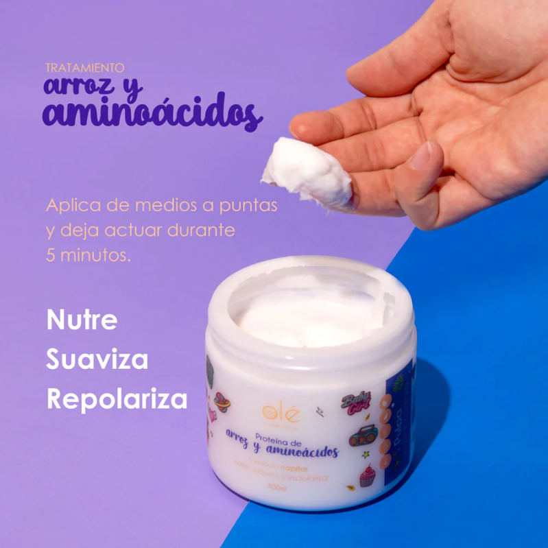 OLE PROTEÍNA DE ARROZ & AMINOACIDOS / 300 ML