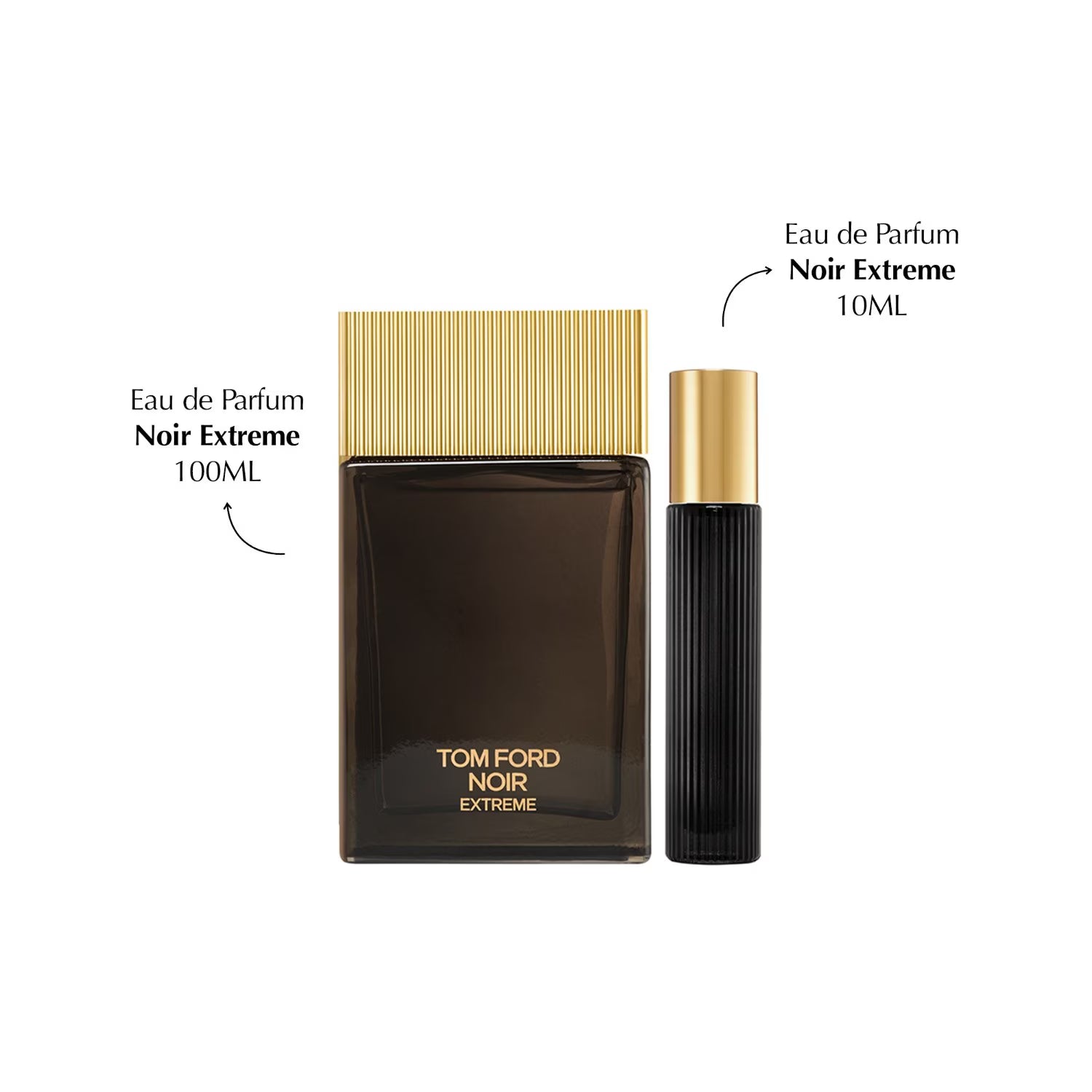 Estuche Tom Ford Noir Extreme EDP 100 ml Unisex (2 piezas)