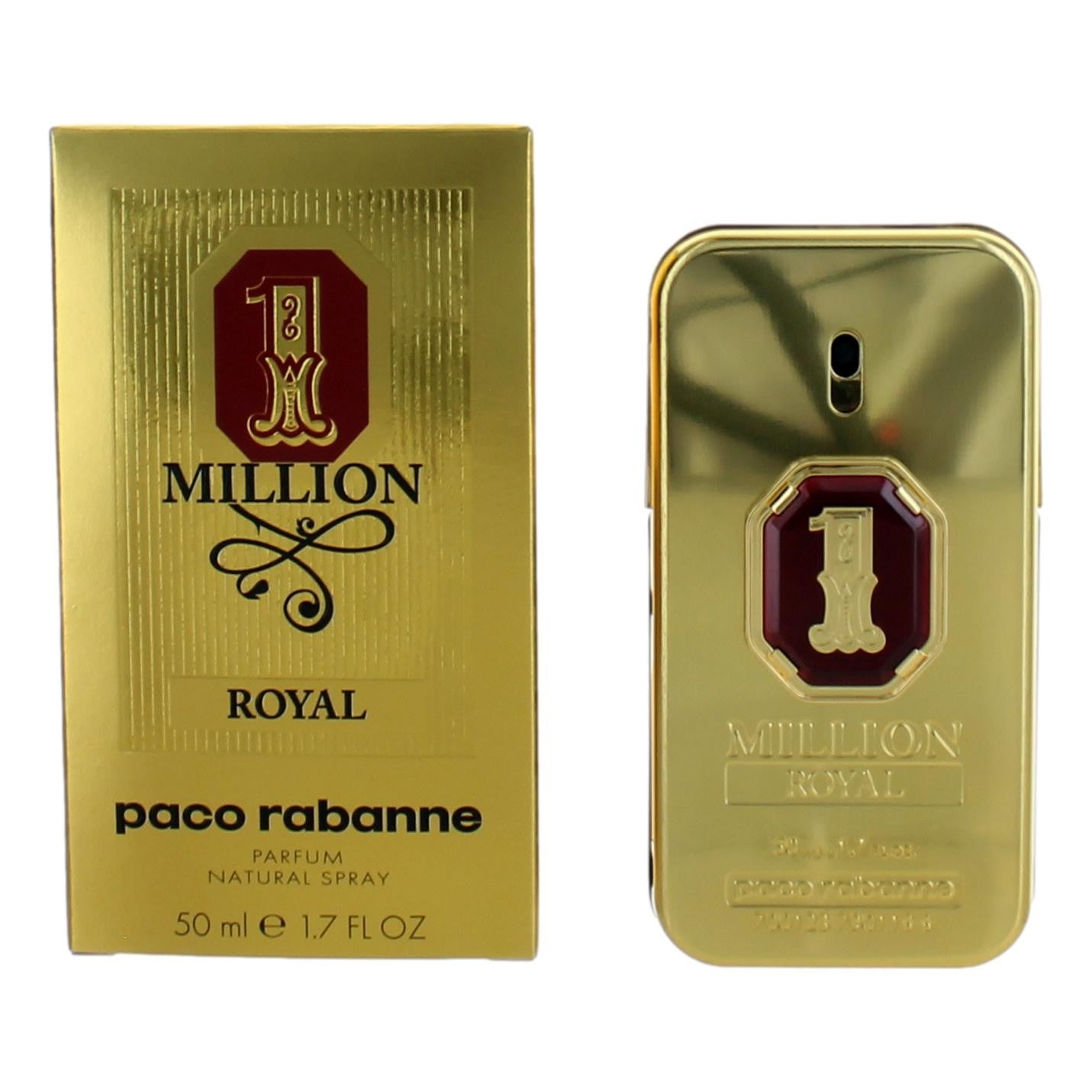 PACO RABANNE ONE MILLION ROYAL PARFUM / H 1.7 OZ