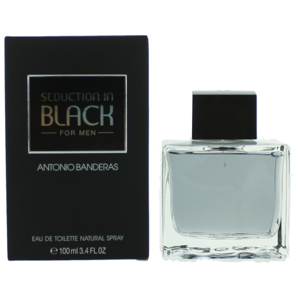 ANTONIO BANDERAS BLACK SEDUCTION EDT / H 3.4 OZ
