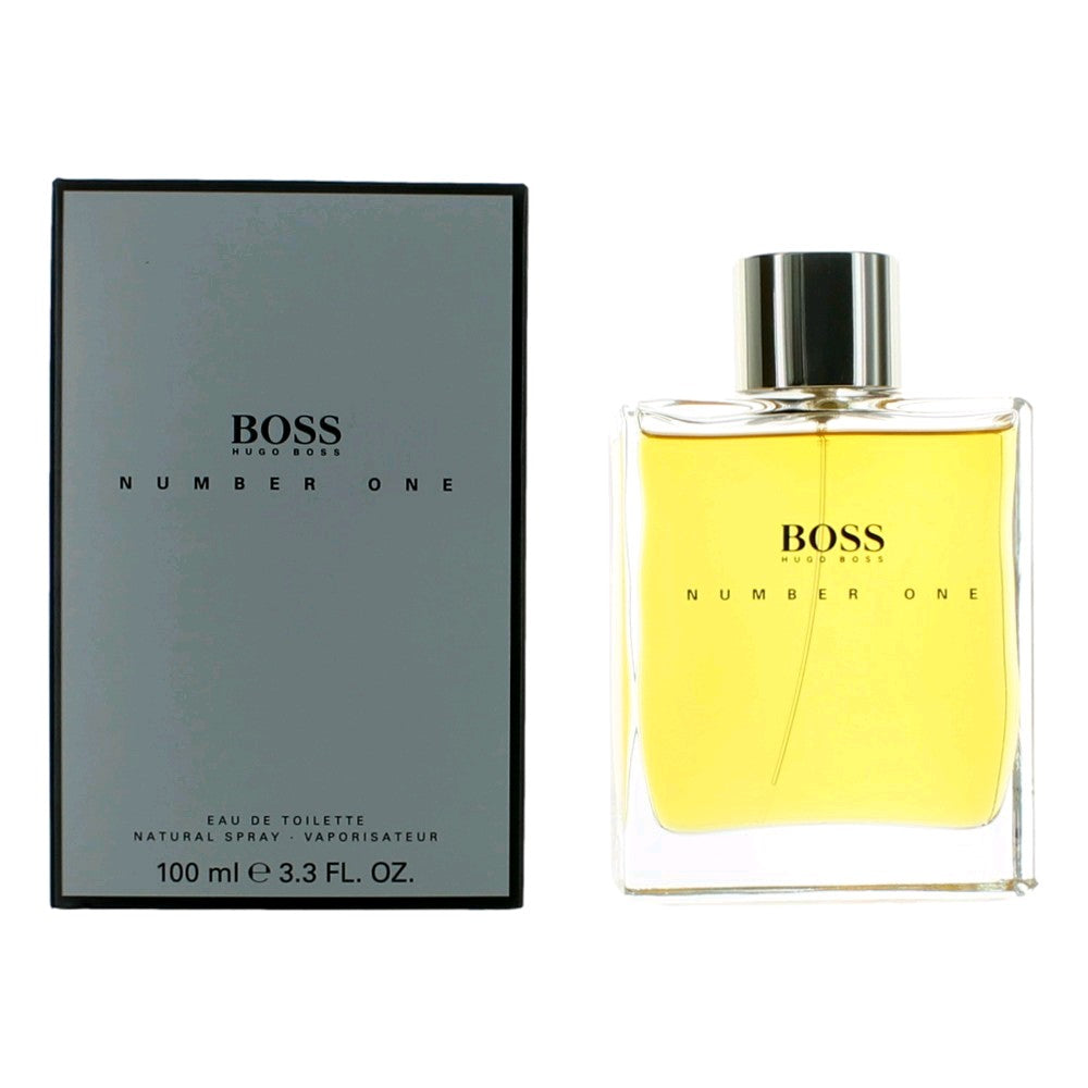 HUGO BOSS NUMBER ONE EDT / H 3.3 OZ