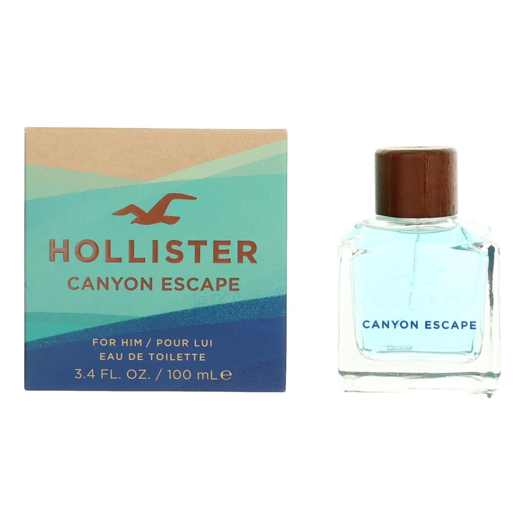 HOLLISTER CANYON ESCAPE EDT / H 3.4 OZ