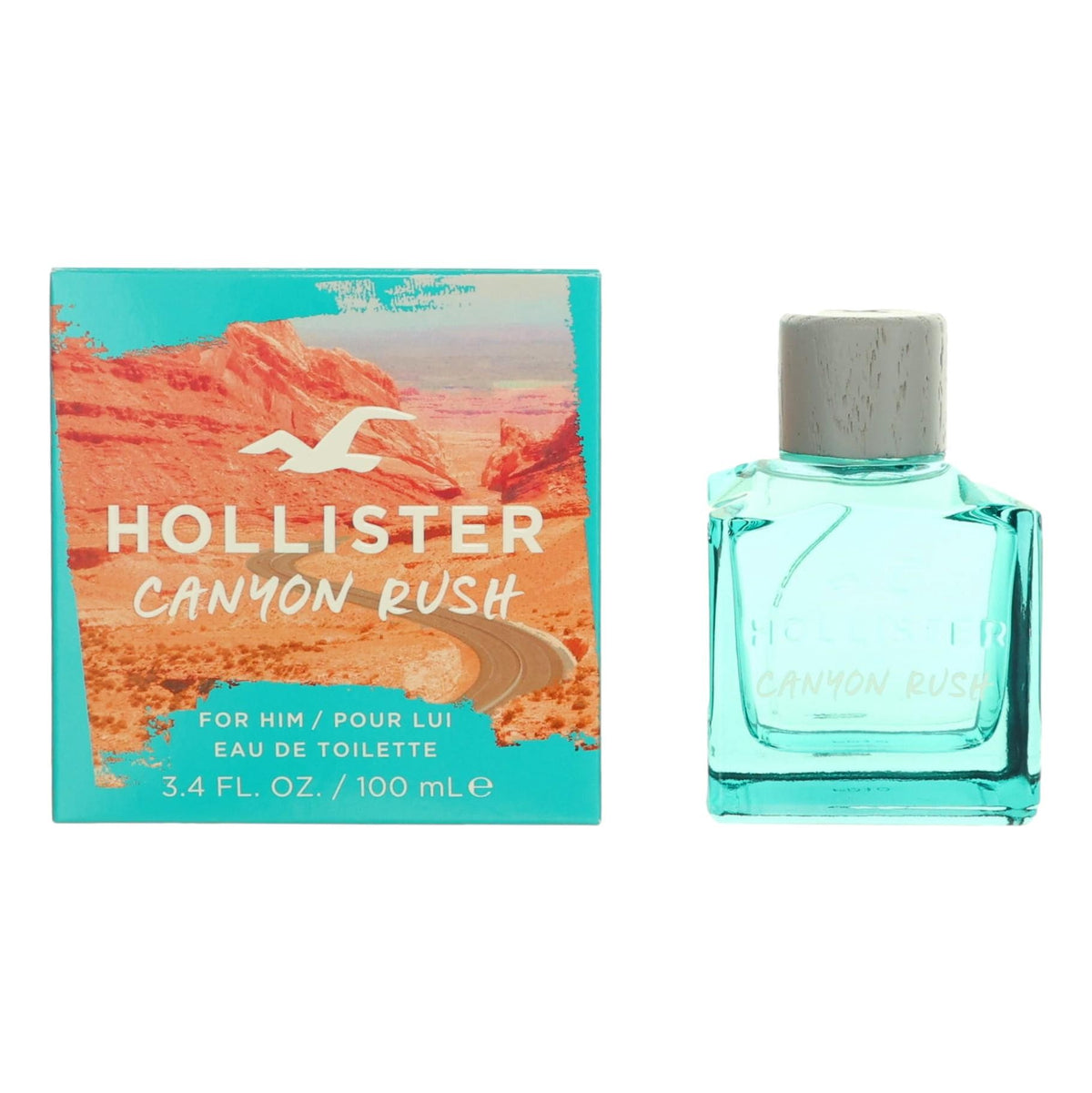 HOLLISTER CANYON RUSH EDT / H 3.4 OZ