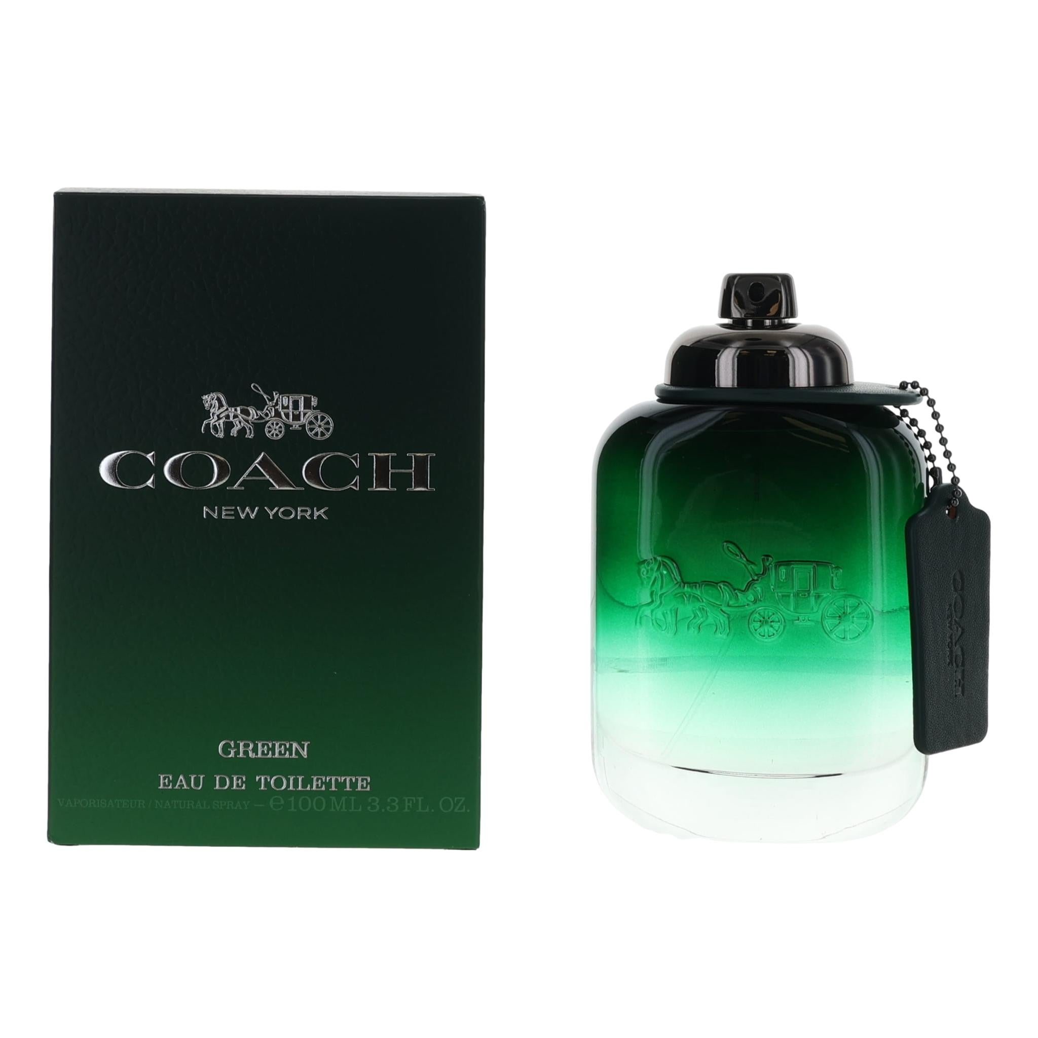 COACH GREEN EDT / H 3.4 OZ
