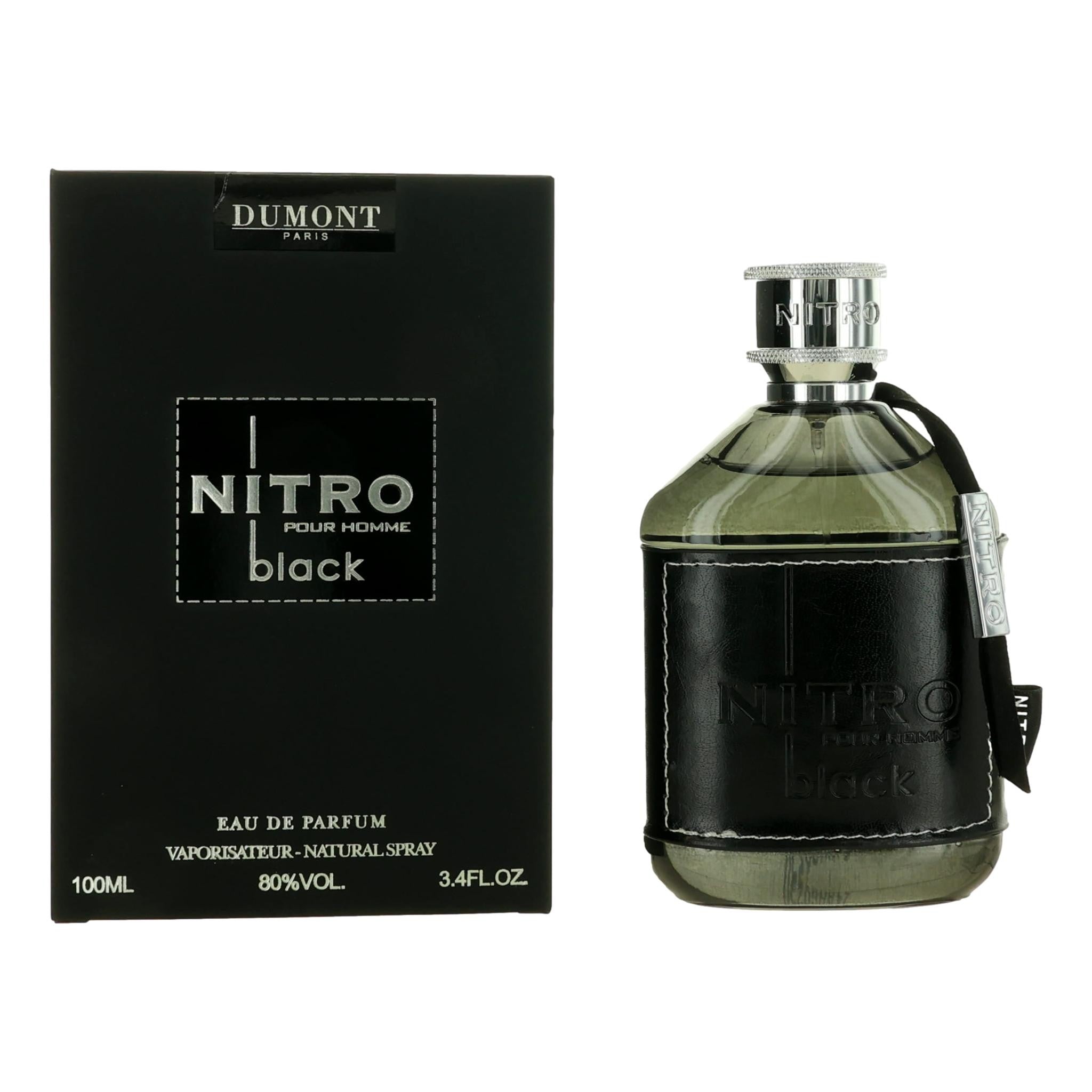 DUMONT NITRO BLACK EDP / H 3.4 OZ