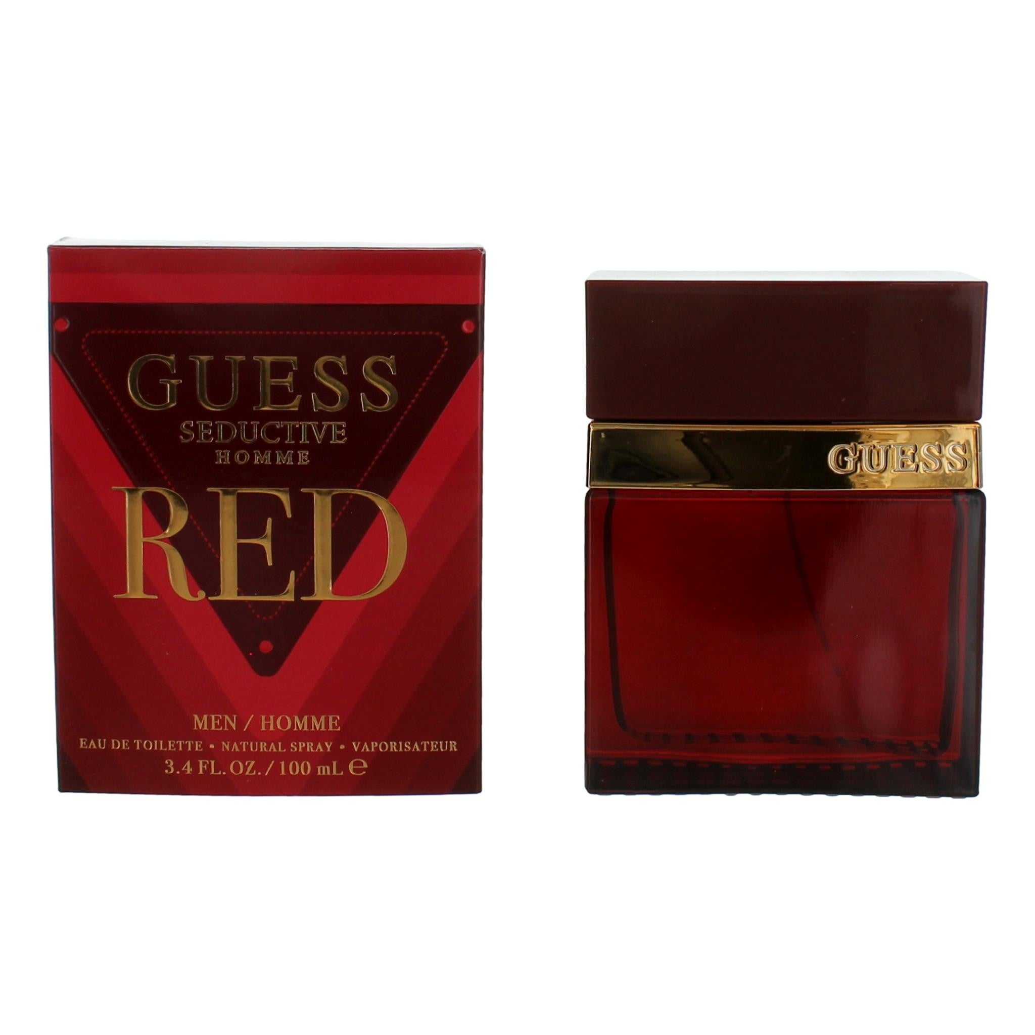 GUESS SEDUCTIVE HOMME RED  EDT / H 3.4 OZ