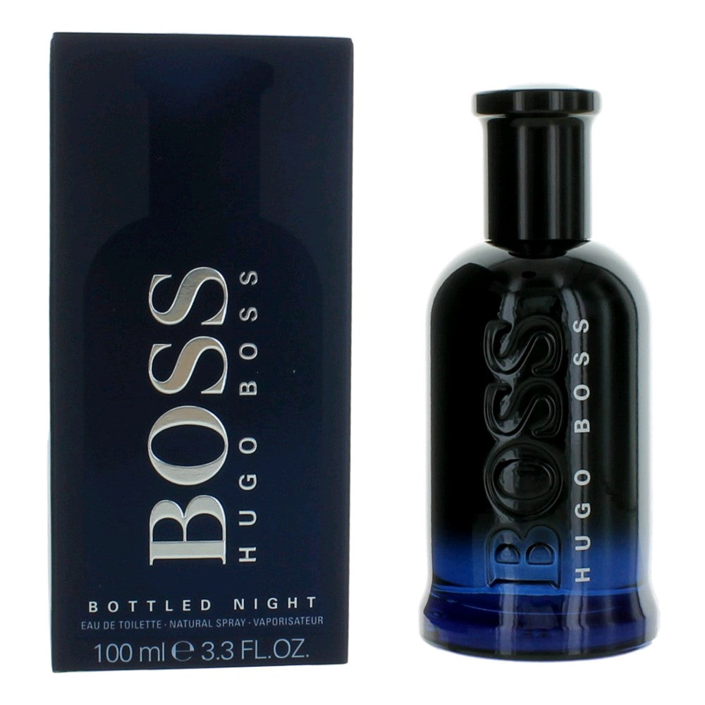 HUGO BOSS BOTTLED NIGHT EDT /H 3.3 OZ