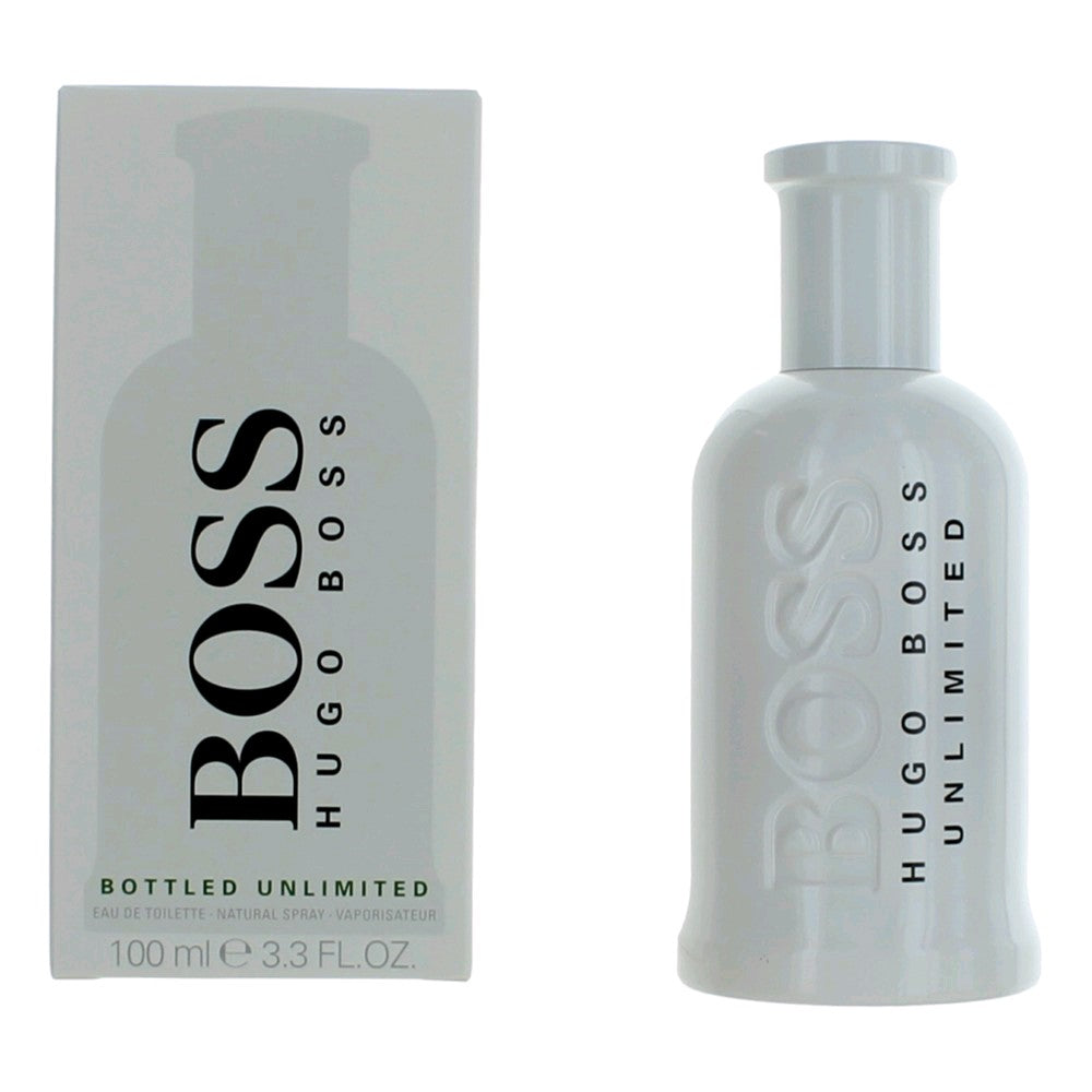HUGO BOSS BOTTLED UNLIMITED EDT /H 3.3 OZ