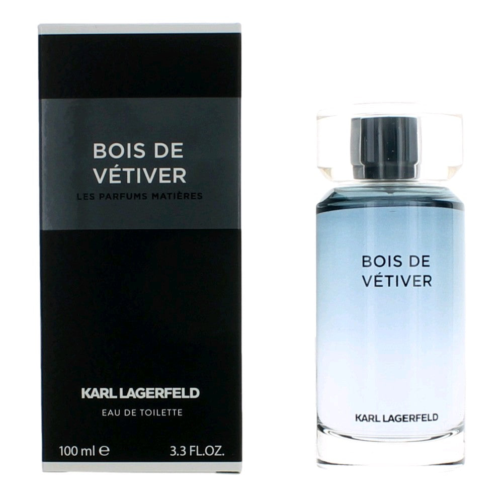 KARL LAGERFELD BOIS DE VETIVER EDT / H 3.3 OZ