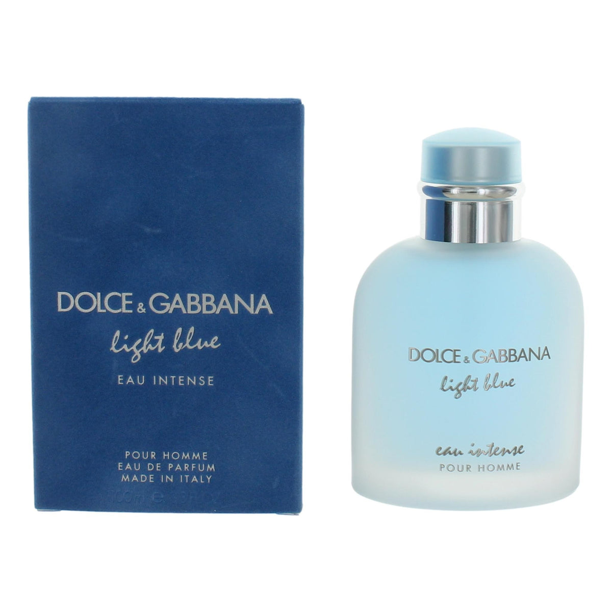 DOLCE & GABBANA LIGHT BLUE  INTENSE EDP / H 3.4 OZ